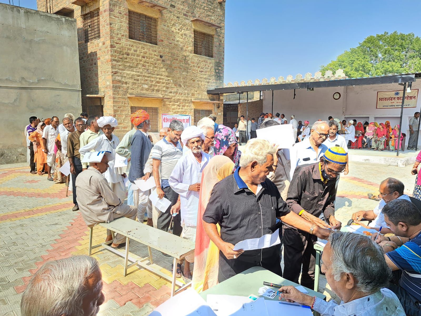 Assistance devices camp organised by Swavlamban Foundation