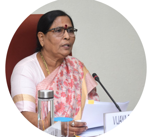 Portrait of VIJAYA BHARATHI SAYANI